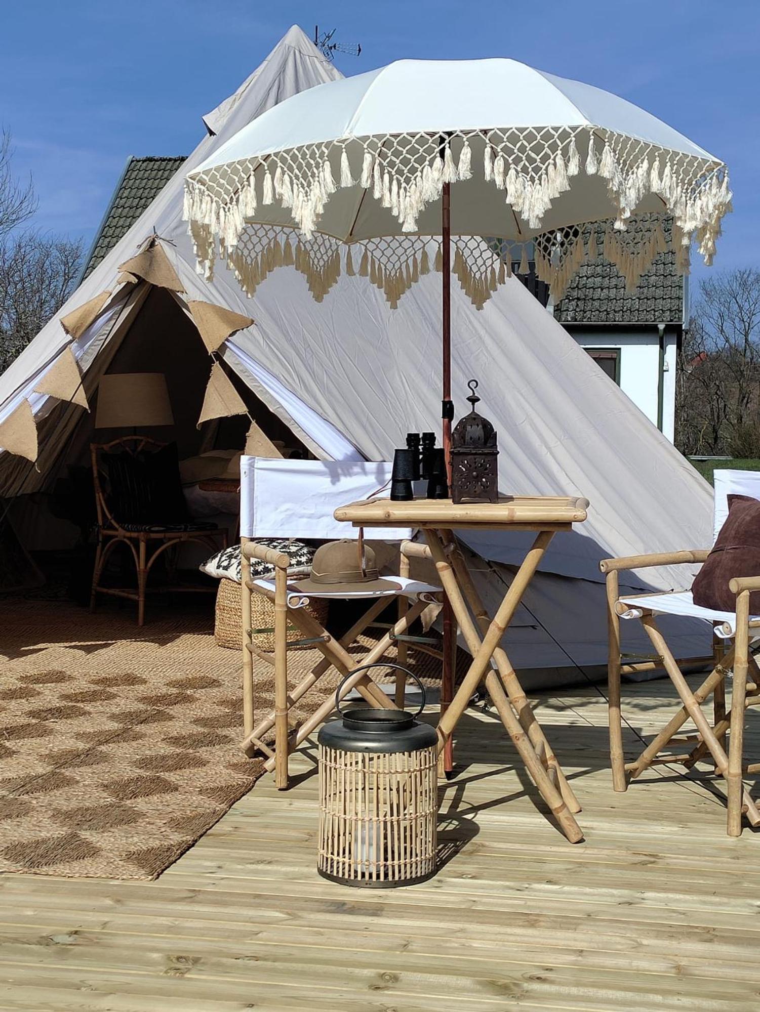 Luxury Tent With Restroom And Shower, Close To The Beach Ystad Zewnętrze zdjęcie